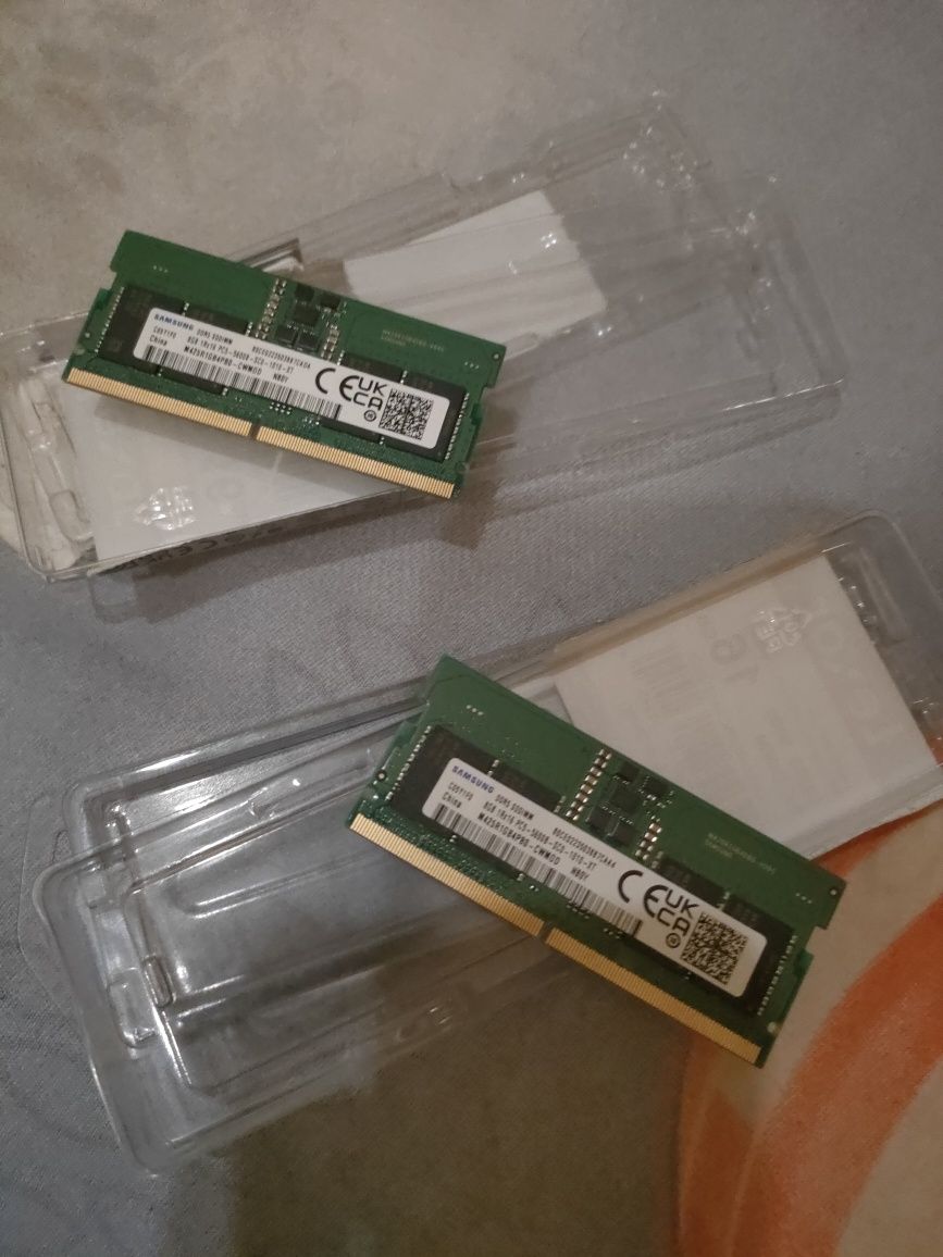 Sprzedam nie używane ram 2×8 gb Samsung ddr5 5600