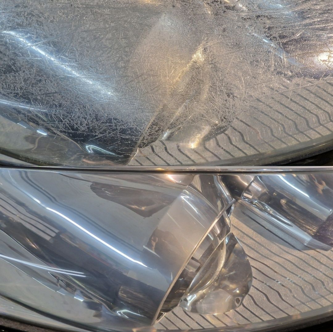 regeneracja kloszy reflektorów polerowanie lamp samochodowych