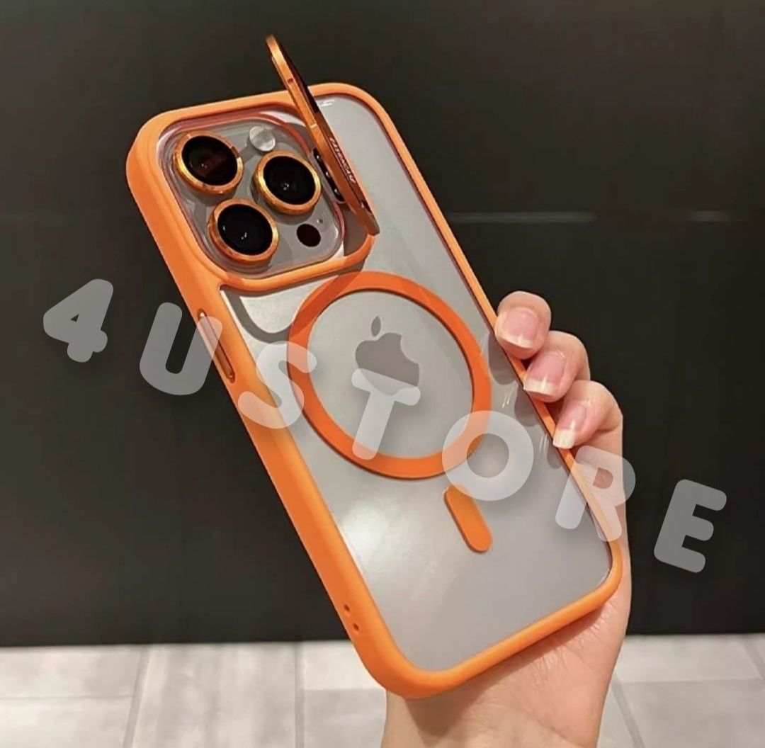 Чехол Metal Lens Magsafe на iPhone 15 Pro Max с линзами чохол з лінзам