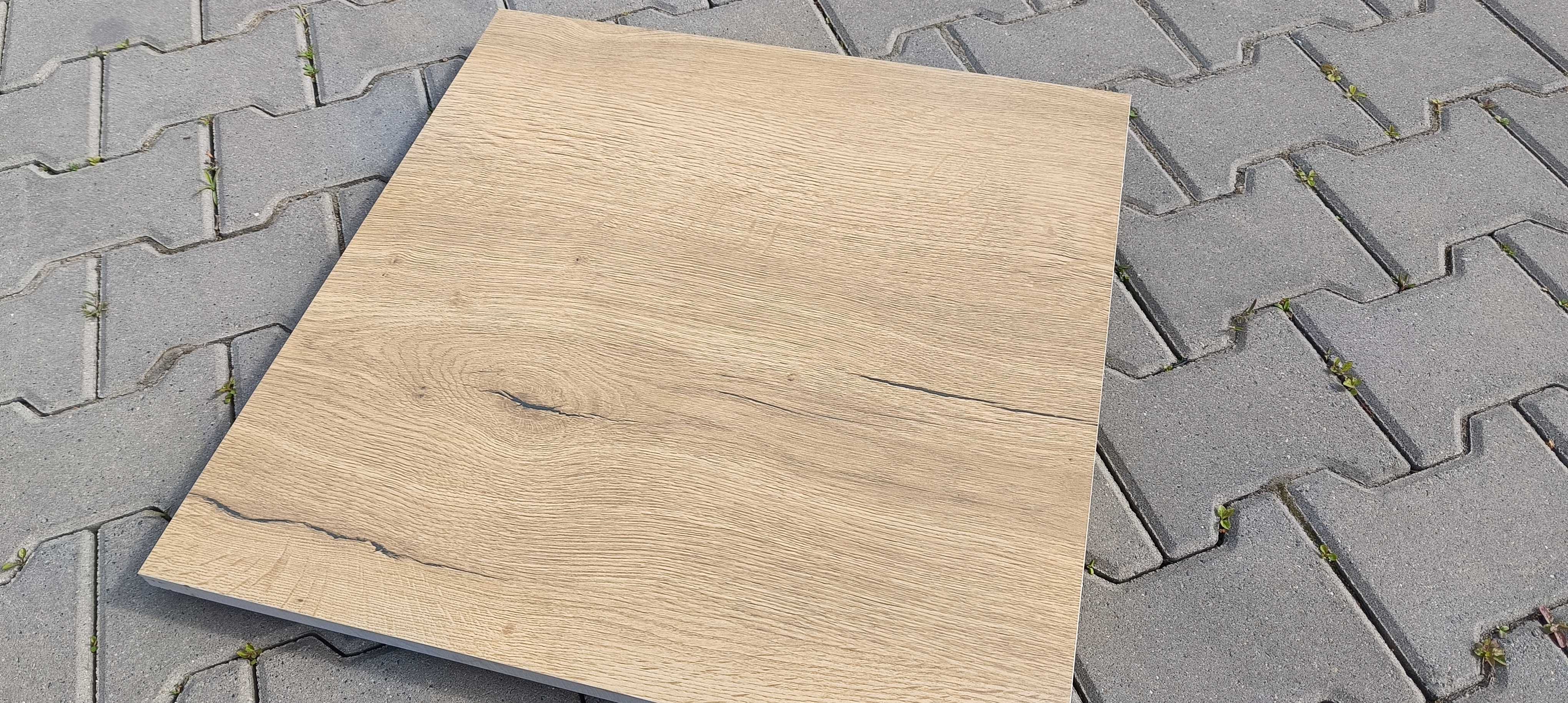 Płytki podłogowe balkonowe tarasowe gres drewno Forest 60x60x2 cm G.1