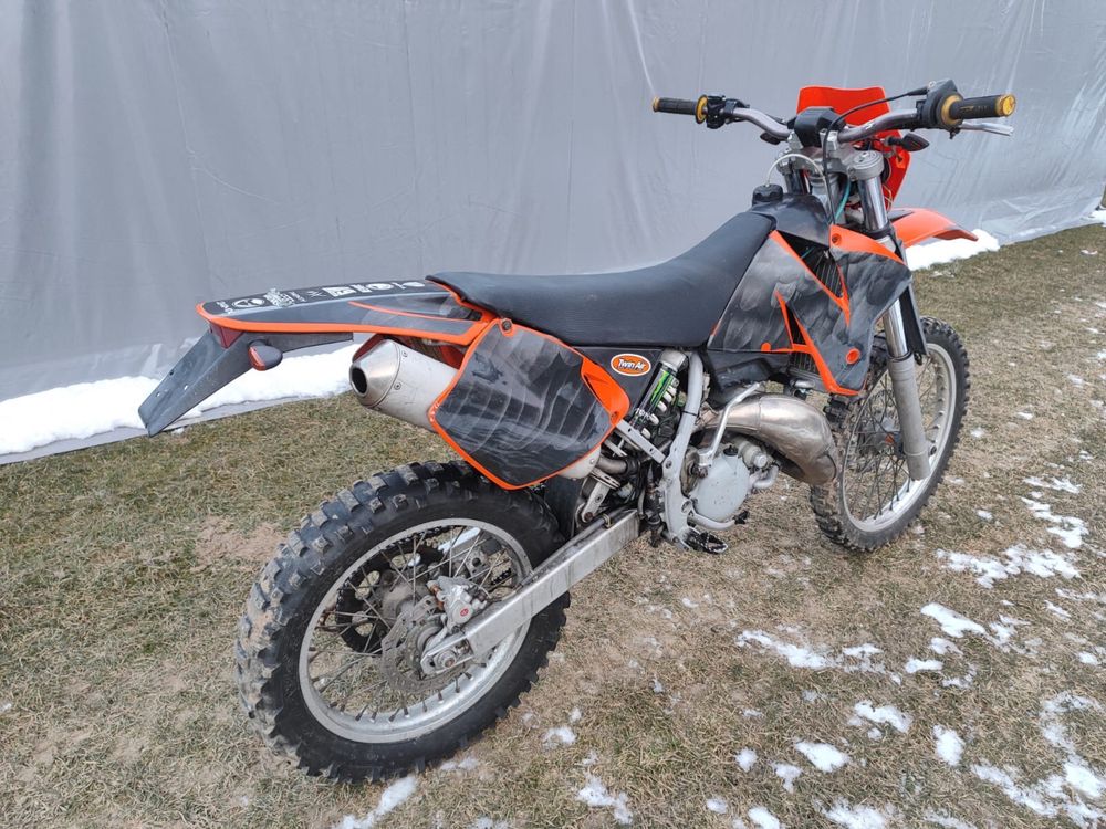 Ktm exc 125 zarejestrowany mozliwy transport