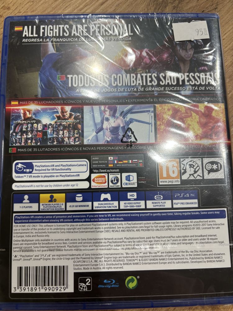 Gra ps4 Tekken 7