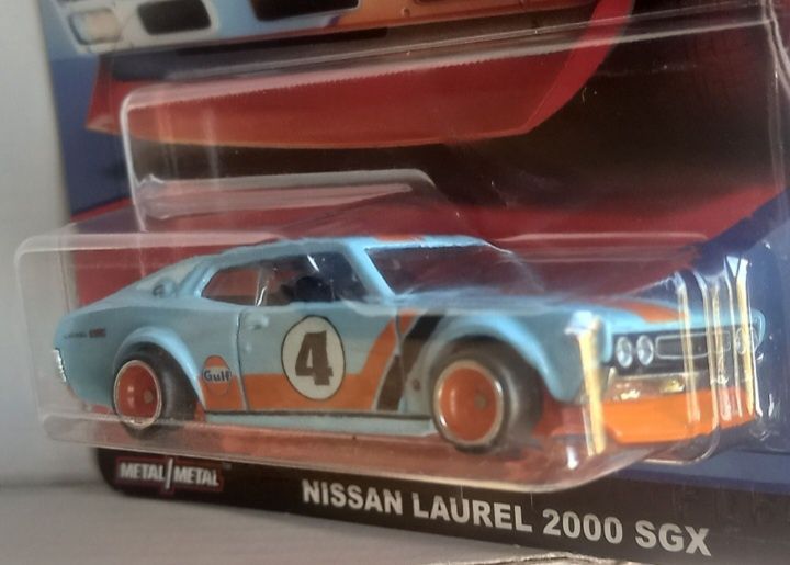 Nissan Laurel 2000 sgx GULF hot wheels rodas de borracha