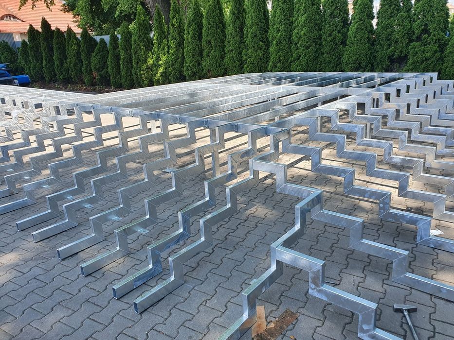 Stojaki na rowery, bramy, stoliki, balustrady