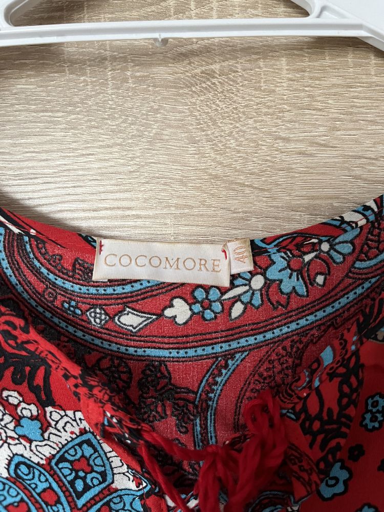 Czerwona sukienka damska Cocomore r.40
