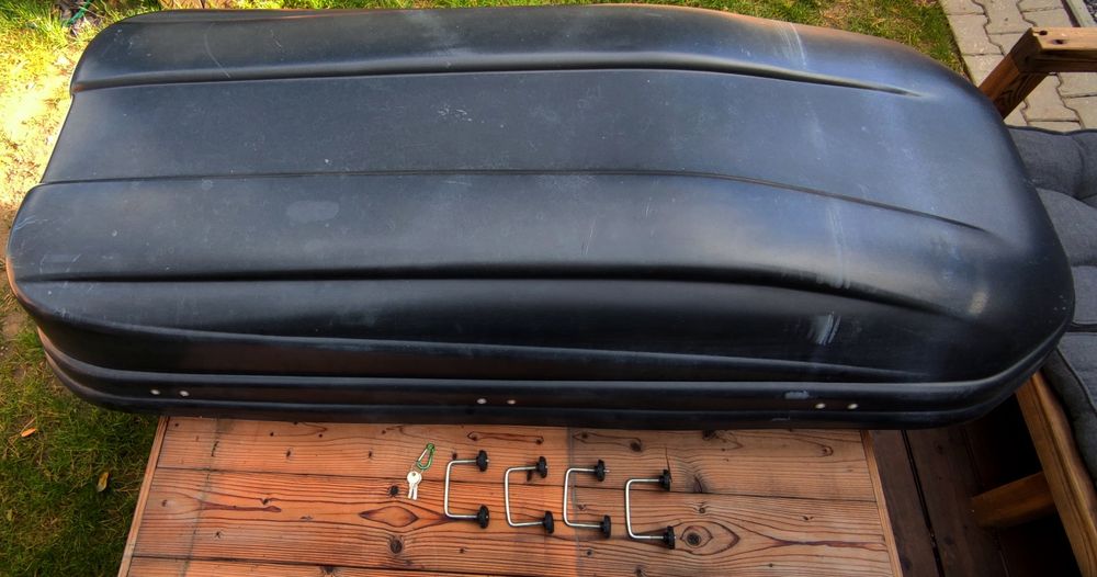 Box dachowy / trumna dachowa pojemny 170 x 48 x 42 cm