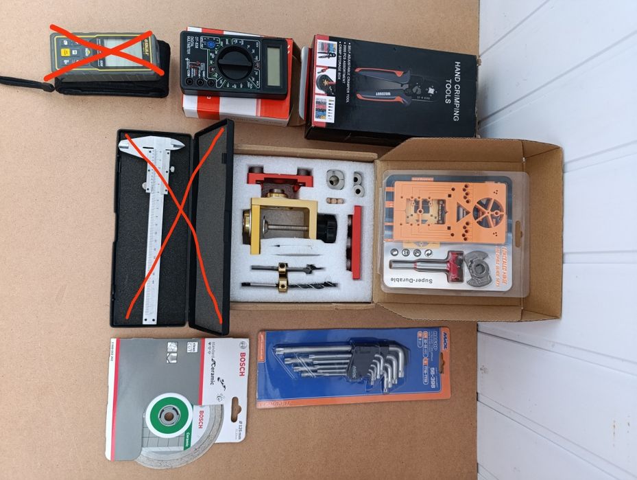 Направляюча для шкантів мініфіксів ,Тестер,Обжимка,Шестигран