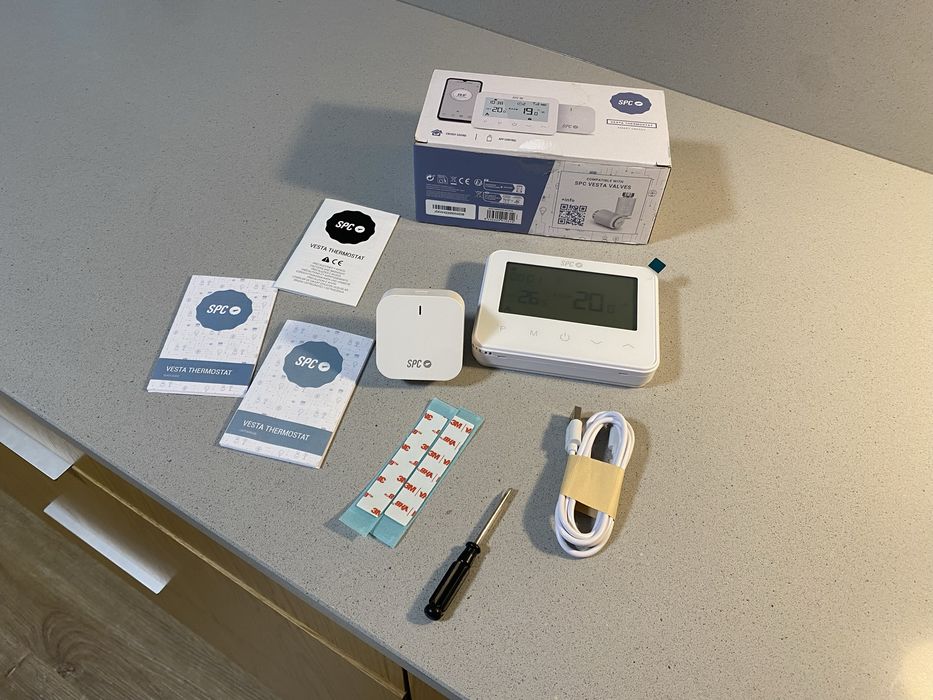 Termostato aquecimento wifi SPC Vesta Thermostat