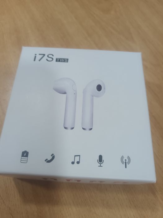 Auriculares i7S tws brancos