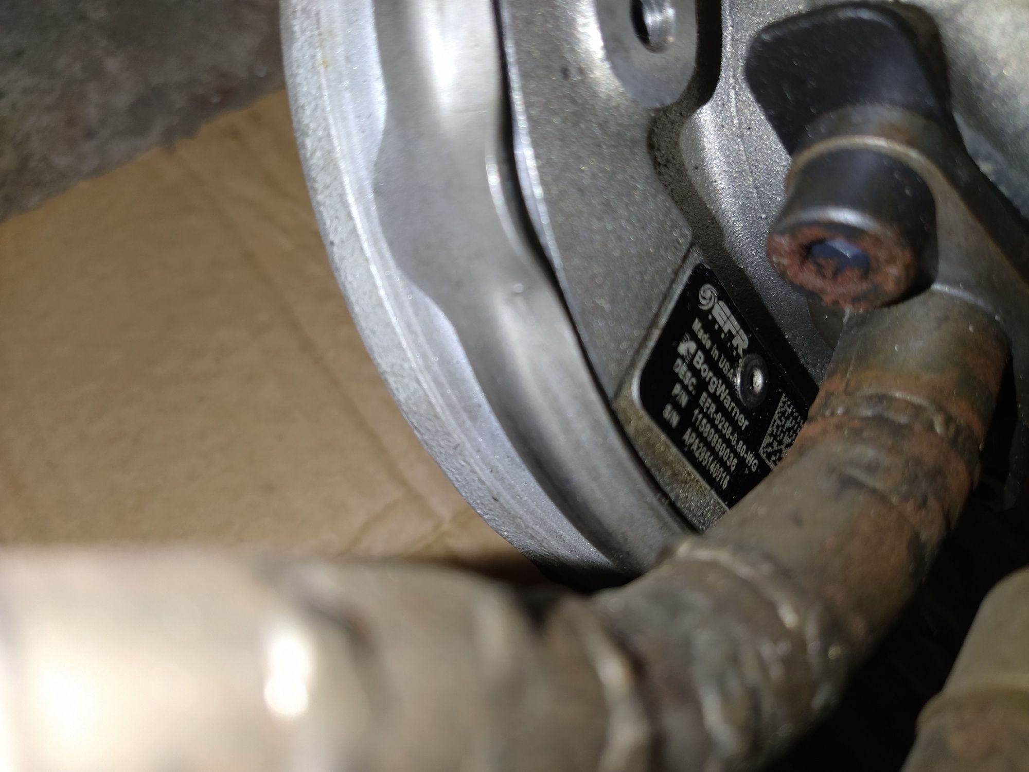 Turbo Borg Warner efr 6258 twin scroll Subaru