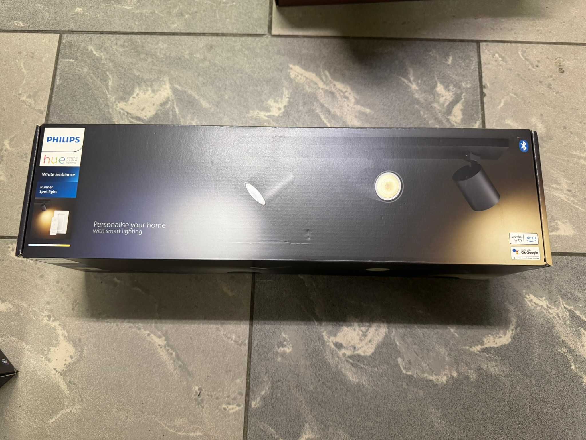 Listwa świetlna 3x PHILIPS HUE White ambiance Runner czarny NOWA