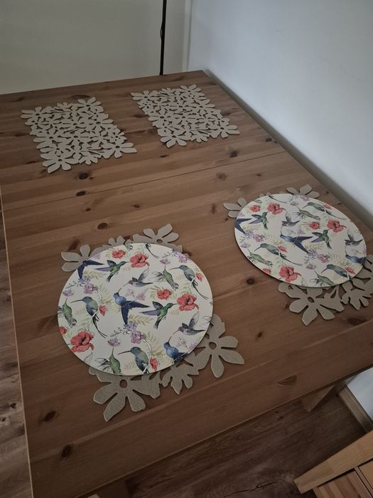 Stół drewniany IKEA STORNÄS rozkładany, bejca patynowa, 147/204x95 cm