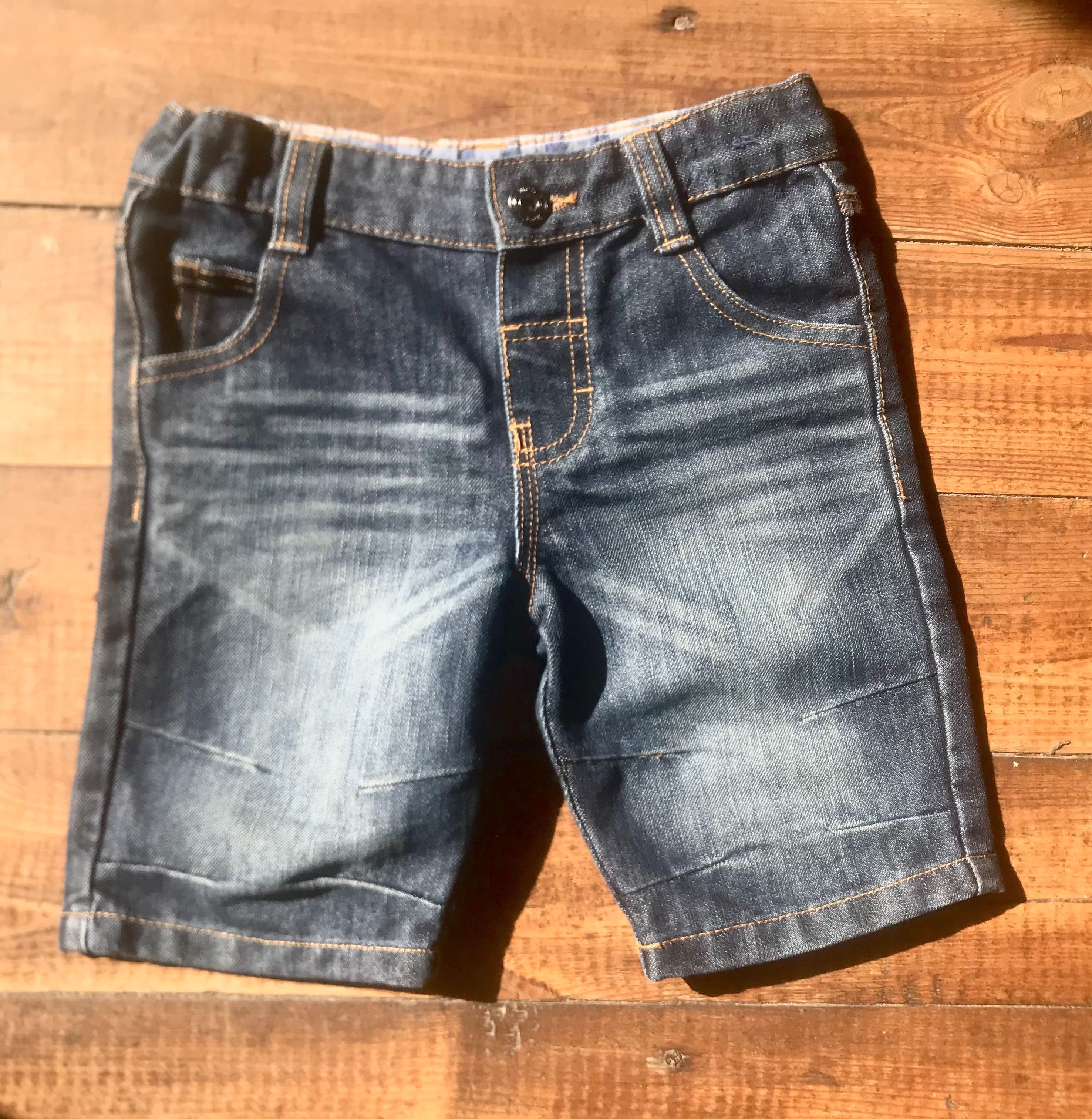 Spodenki krótkie jeansowe F&F 3-4 lata 104 cm