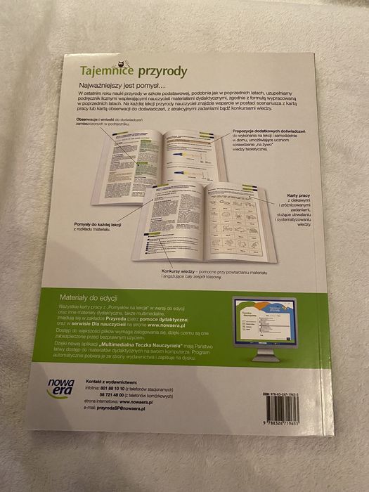 Pomysły na lekcje tajemnice przyrody 6 przyroda nowa era
