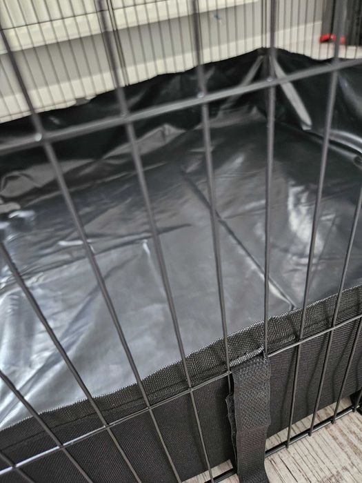 Klatka dla gryzoni chomików królików świnek z drzwiami i podłogą NOWA