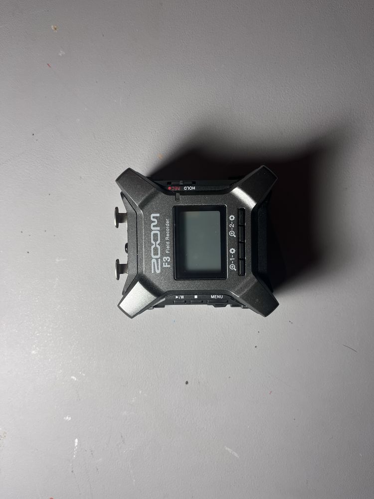 Zoom F3 gravador