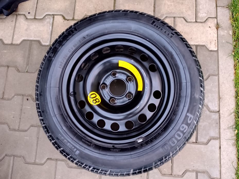 Koło zapasowe Opel 195/65 r 15 5x110 Pirelli P600