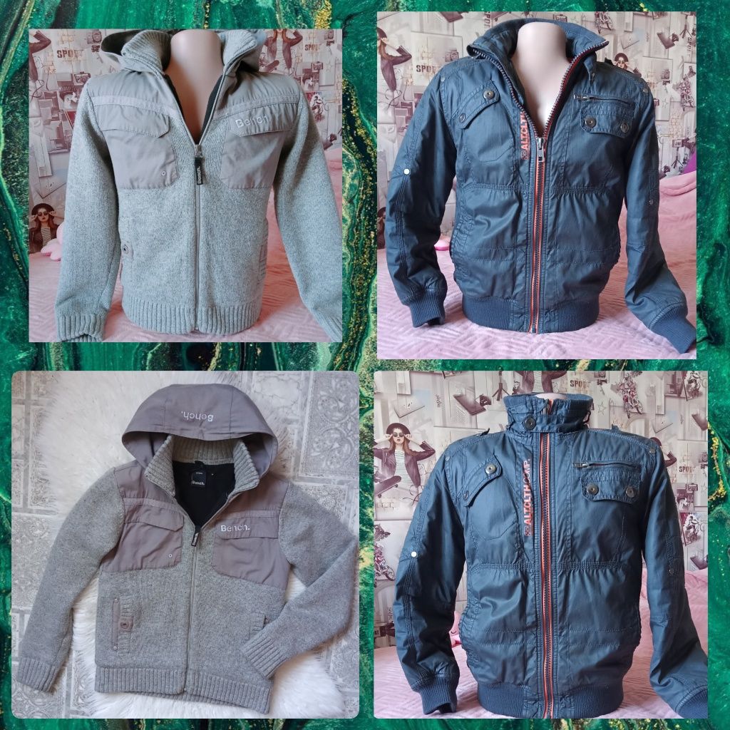 Куртка Bench ветровка теплая курточка 134-150