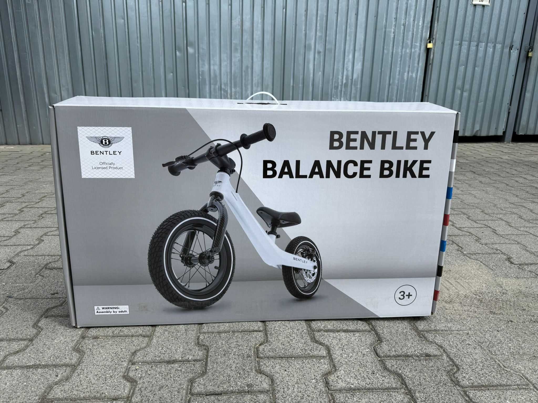 Bentley Balance Bike NOWY Rowerek dla dziecka 3+