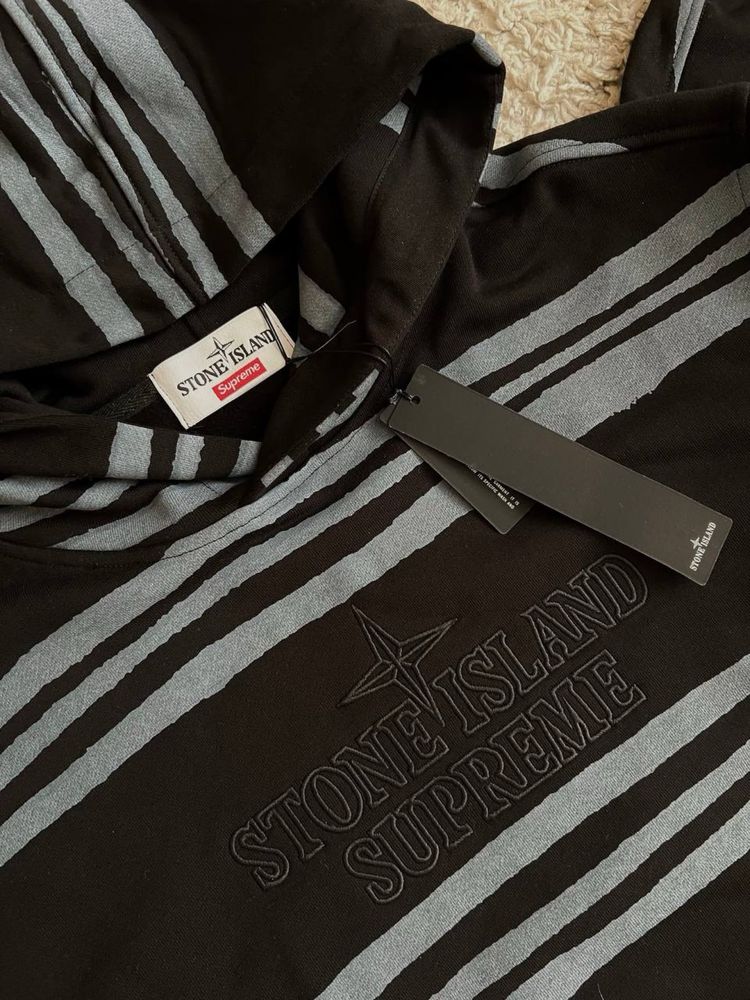 худі Stone Island Supreme кофта стон айленд супрім худи стон ісланд