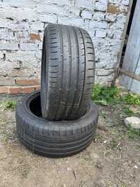 Пара шин Contanental 245/40 R17 ContiSportContact 3, хороший стан