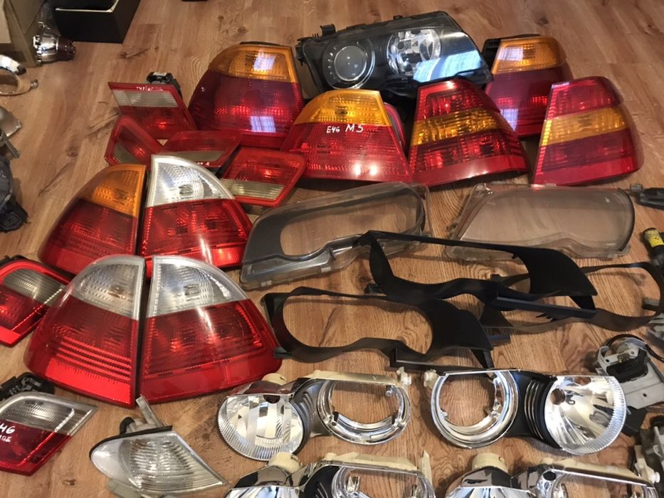 Фонарь БМВ Е46 зачасти фары BMW E46 поворот Повторитель ксенон
