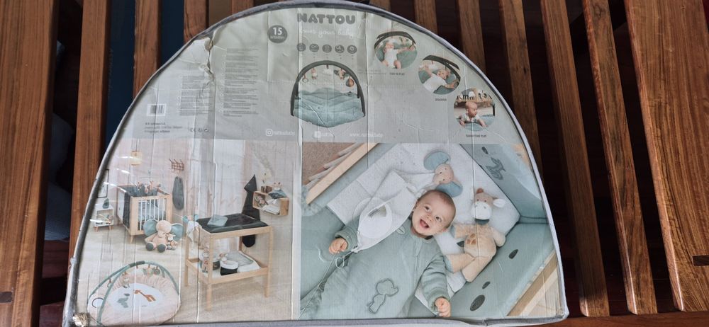 Parque/Ginásio para bebé da Nattou
