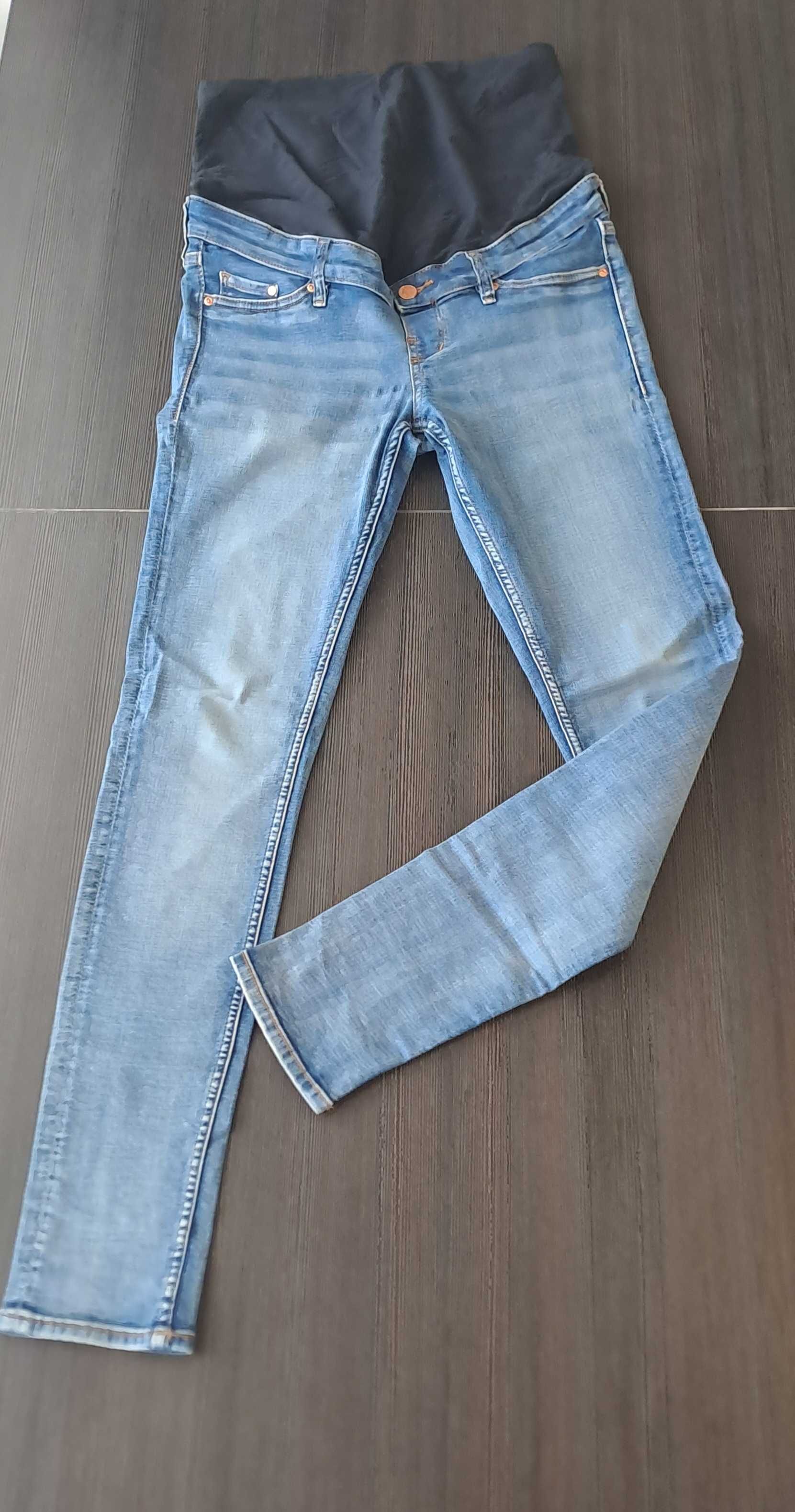 Spodnie jeansowe ciążowe marki H&M rozmiar 38