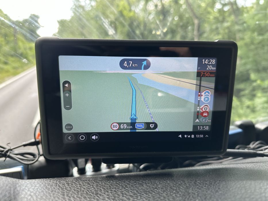 Nawigacja tomtom bridge truck