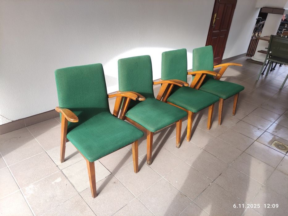 Fotel PRL B-300-123 WAR