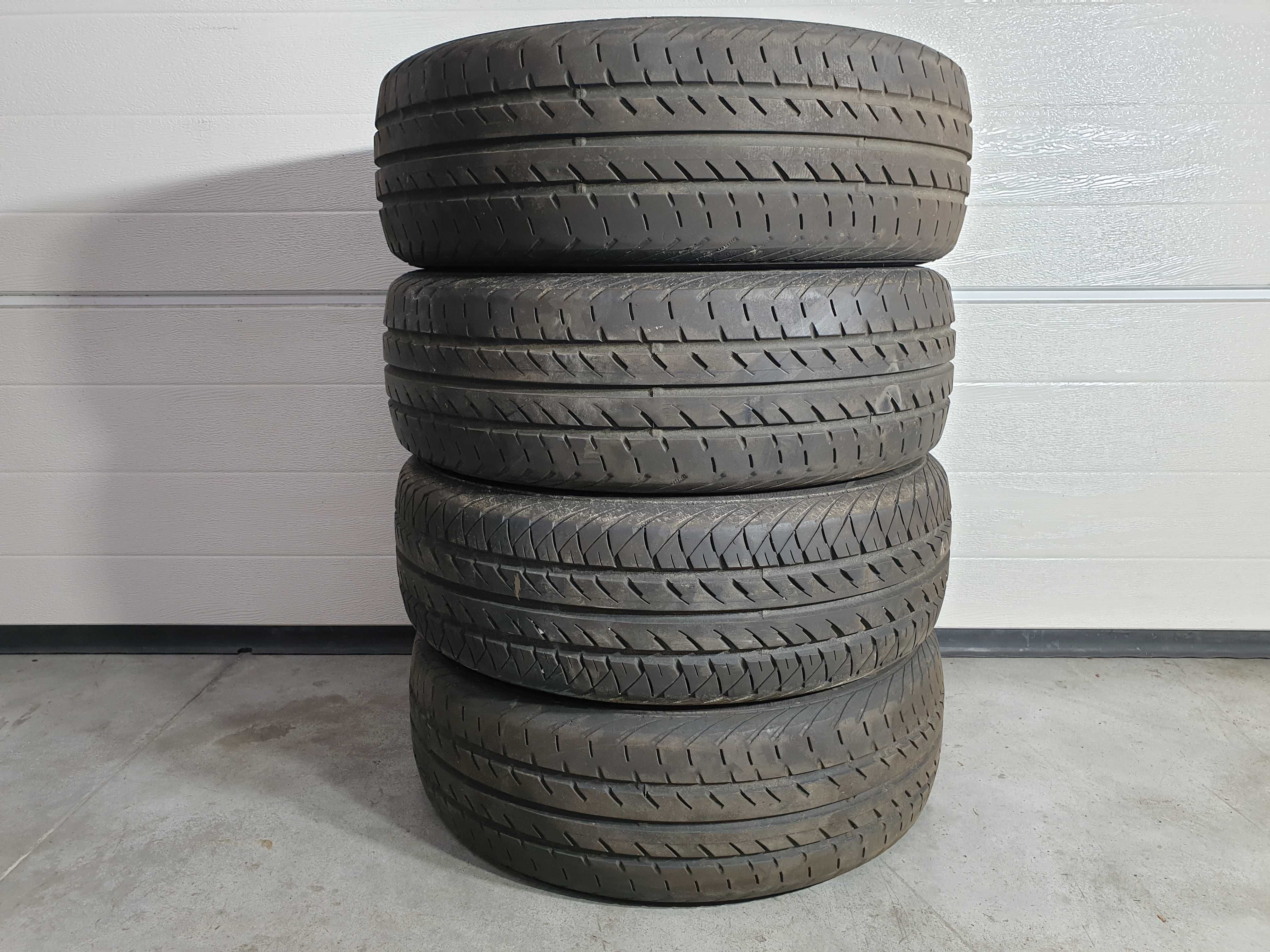 4szt. 195/60/16C 99/97H Continental VancoContact 2 6,5mm 2019r[ 9672 ]