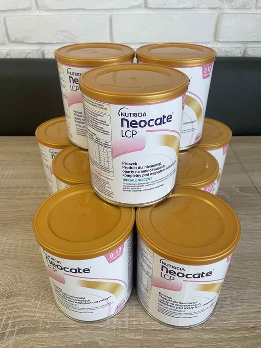 10 opakowan mleko Neocate LCP nowe