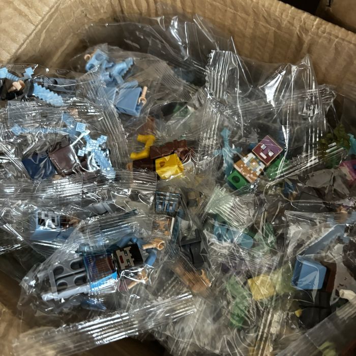 200ШТ +12шт героїв Конструктор магнітний майнкрафт minecraft блоки 3д