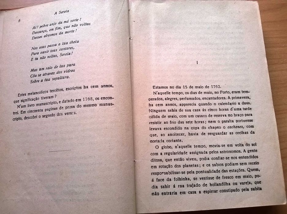 " A Sereia " -  Camilo Castelo Branco (portes grátis)