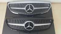 Решетка на Mercedes w205 14-18г Сlassic Мercedes W205 diamond w205
