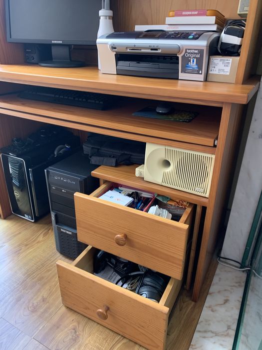 Secretaria com arrumacao