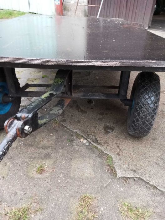 Przyczepa wózek transportowy