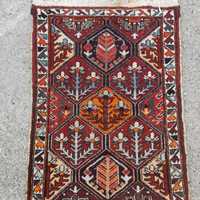 Perski gruby wełniany dywan 162x104cm  Persja Baktiar wełna