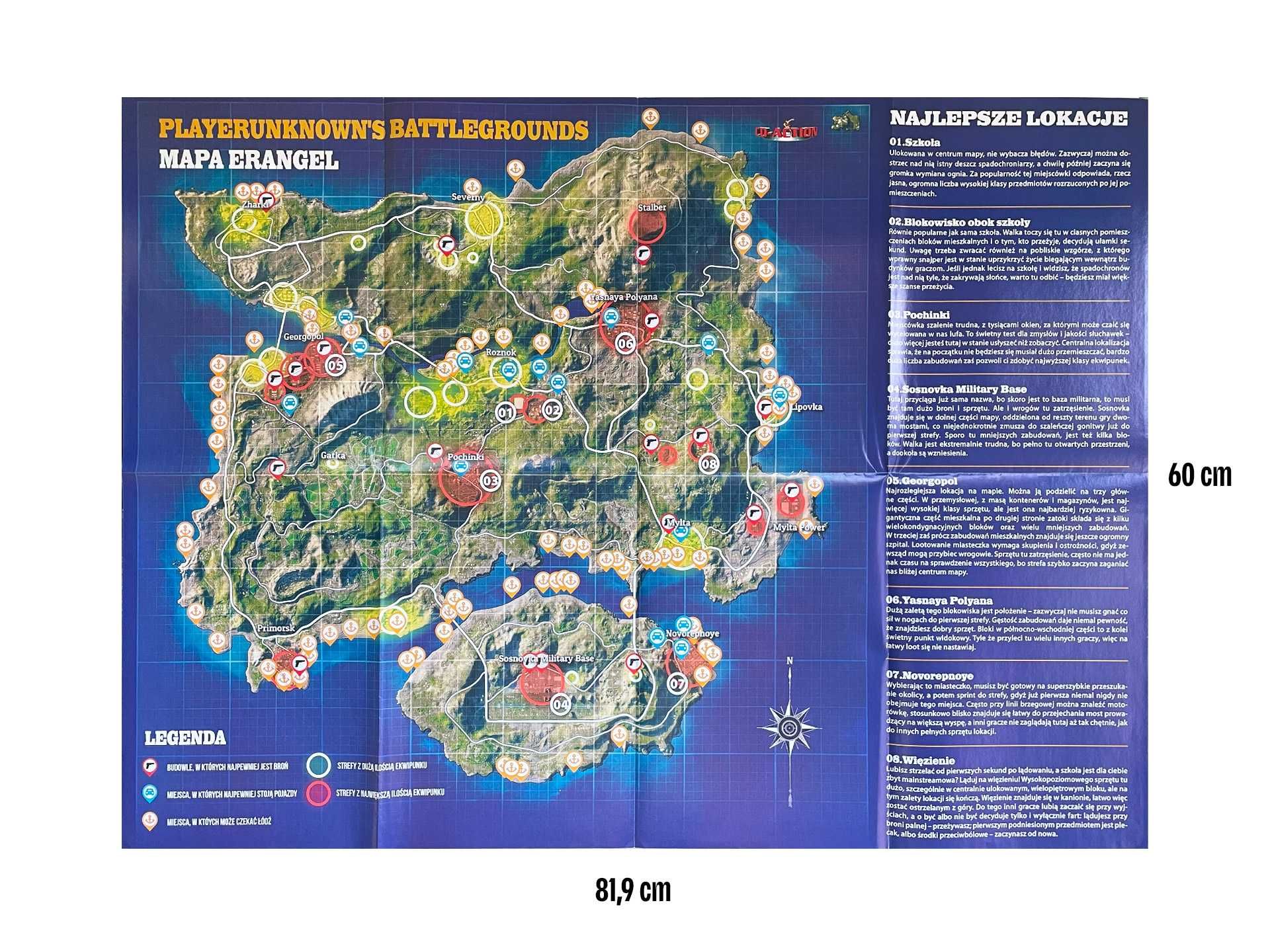 Plakat z magazynu CD-Action Star Wars Ostatni Jedi PUBG Battlegrounds