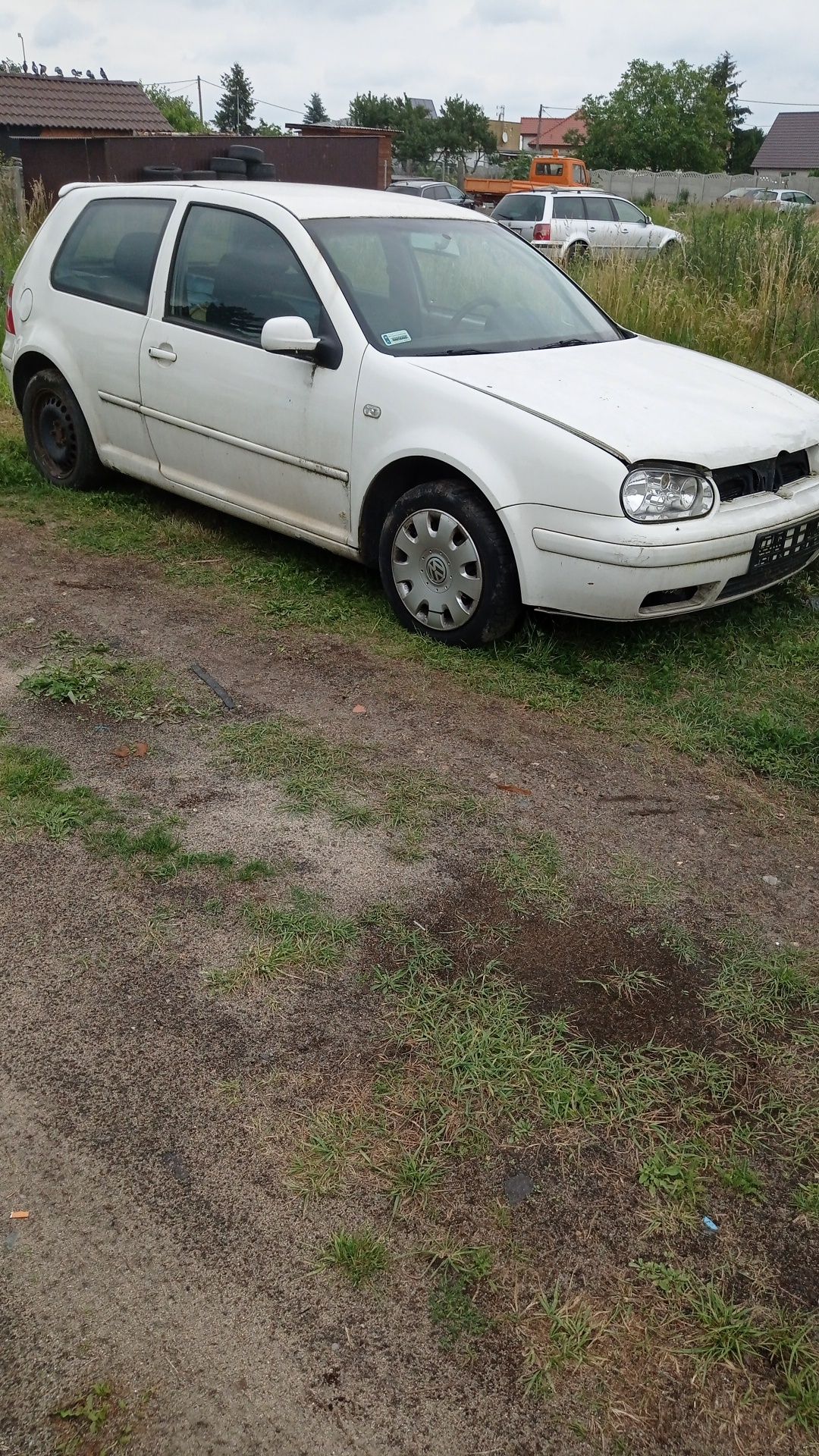 VW Golf IV drzwi zderzak czarny srebrny zielona butelka lampy Sonar ri