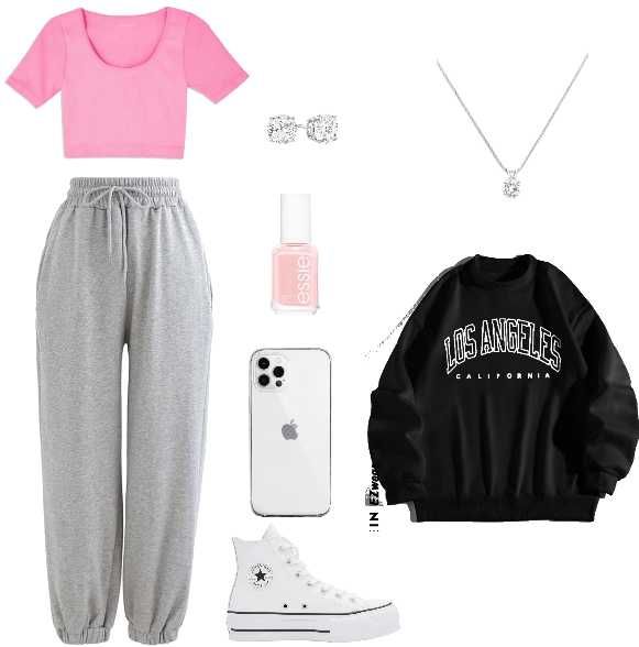 Рожевий кроп-топ у рубчик Primark, розмір 40-42 (L)