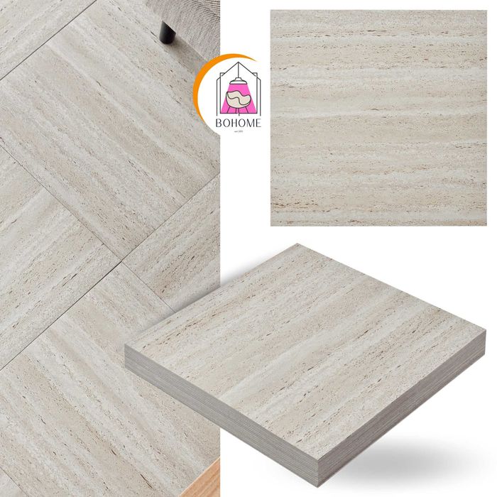 Płytki Winylowe Samoprzylepne Beżowy MARMUR 7.1 m² Kafle WODOODPORNE