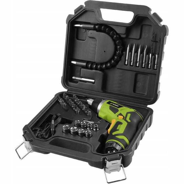 Wkrętarka Akumulatorowa Fieldmann FDS10155A + Zestaw Bitów 1300mAh