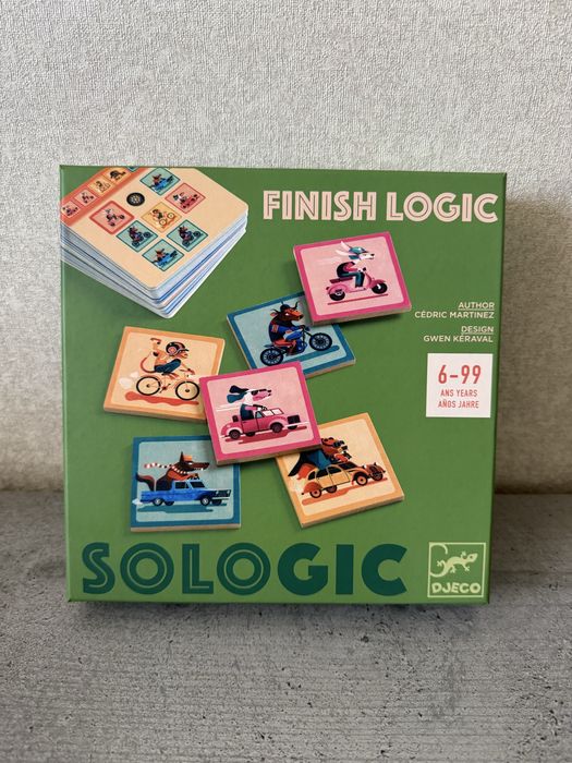Настільна гра DJECO Логічний фініш