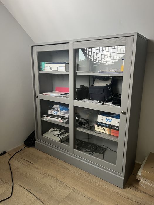 Witryna Idasen Ikea komoda 120 x 135