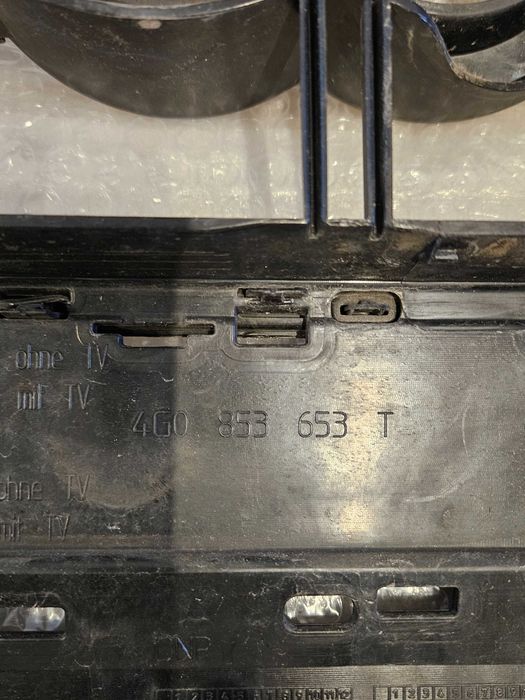 Grill Audi a6 c7 lift s-line czarny