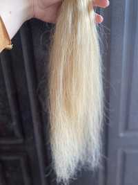 Волосся натуральне блонд мелірування