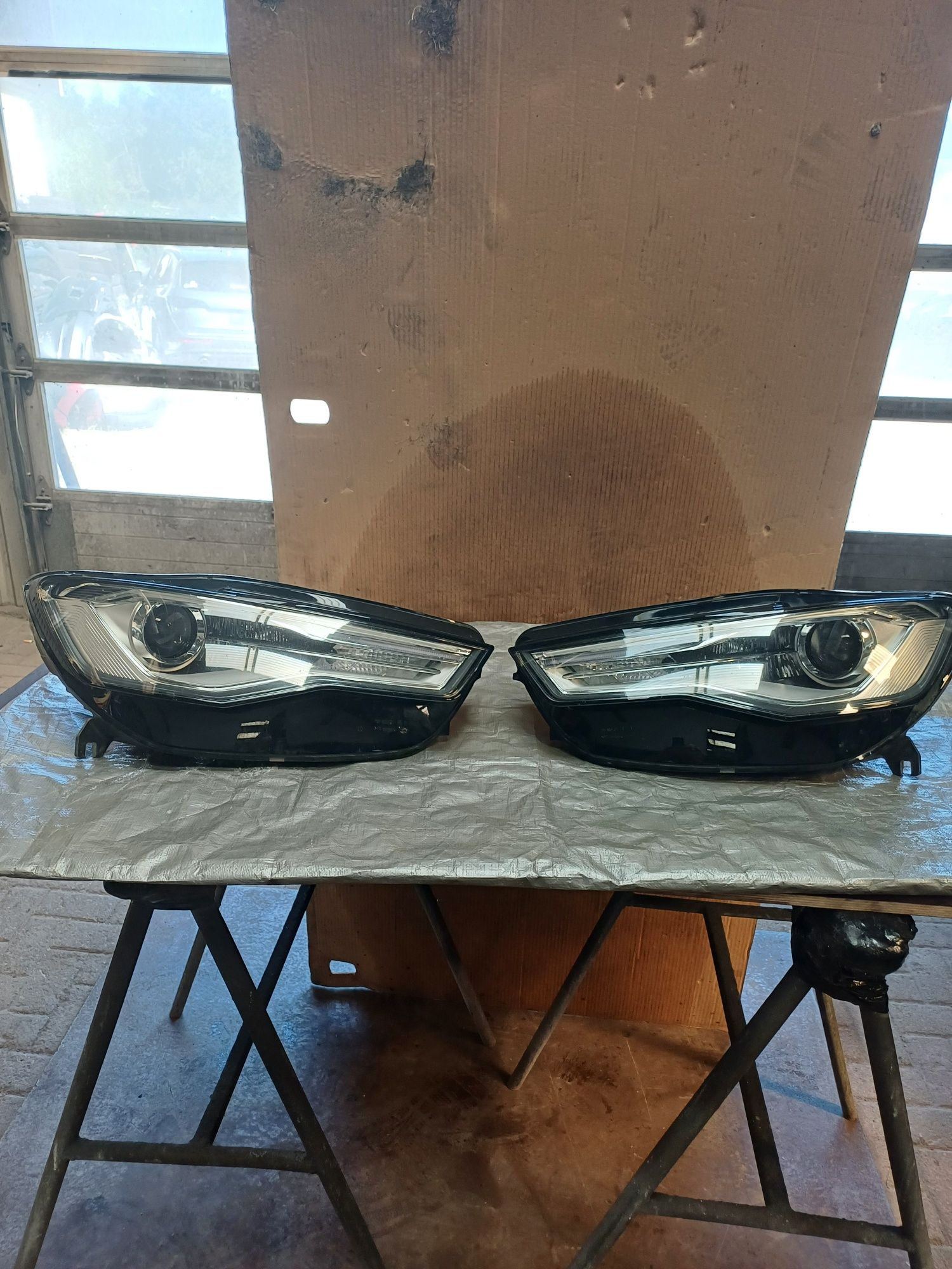 Lampy przednie do audi a6 c7 fl bixenon led