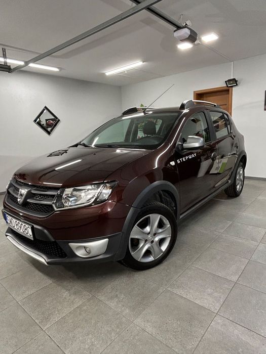 Dacia Sandero Stepway Gwarancja 12 msc. pełne wyposażenie, I wł.