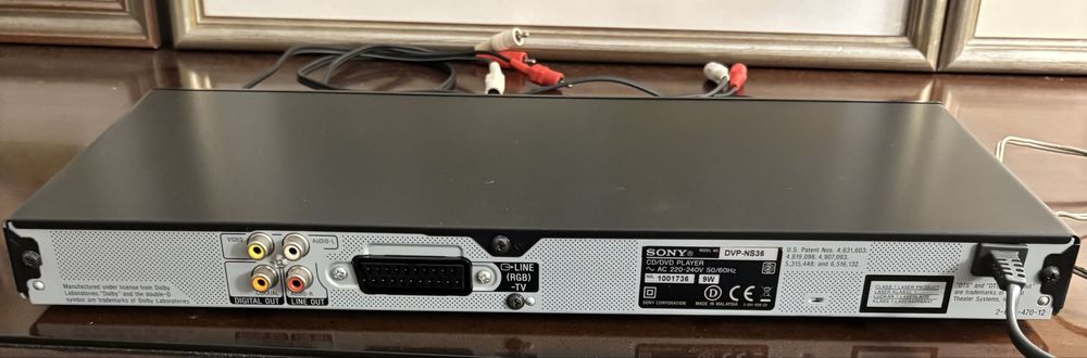 leitor dvd Sony DVP-NS36